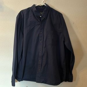 Eddie Bauer blue button down size XL